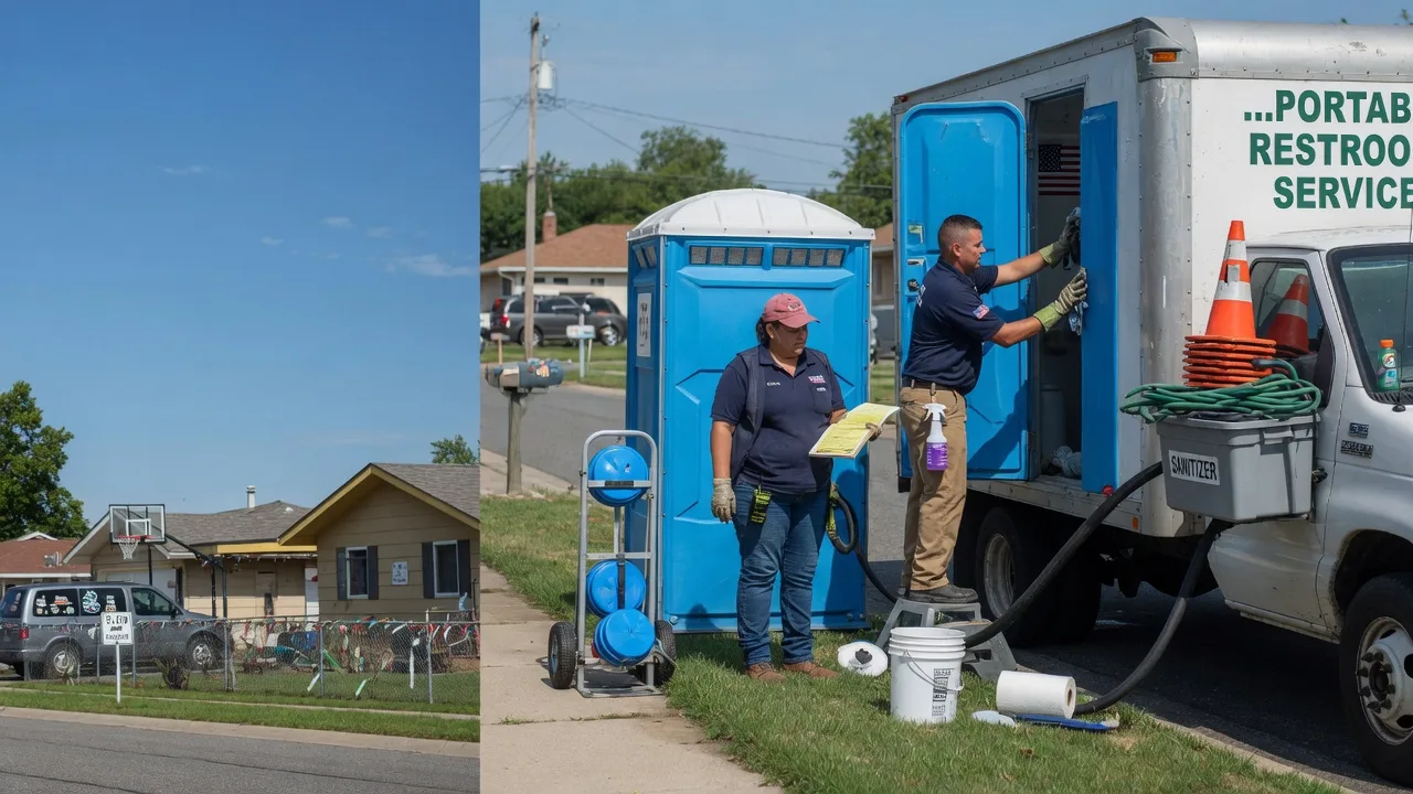 Portable Toilet Rental in La Russell, MO near me